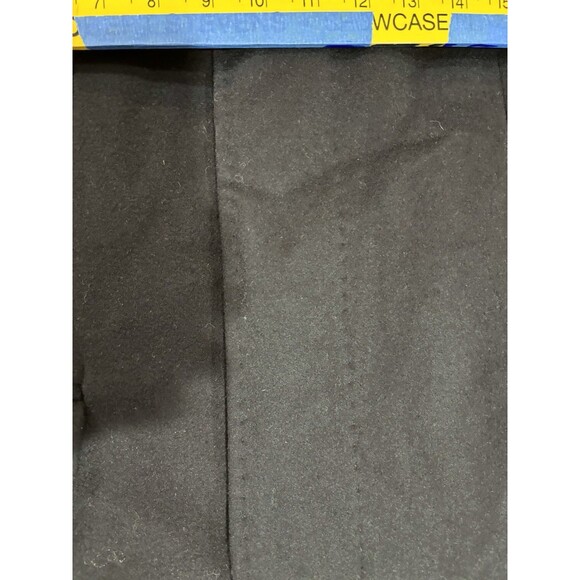 Rialto Men’s Italian Wool Cashmere 40 R Long Black Overcoat - Picture 9 of 13